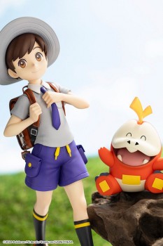 Pokémon - Florian with Krokel Statue / ARTFXJ: Kotobukiya Pokémon - Florian with Krokel Statue / ARTFXJ: Kotobukiya