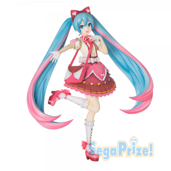 Vocaloid - Hatsune Miku Figur / SPM - Ribbon x Heart Version: Sega