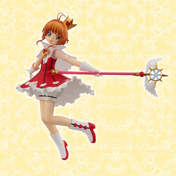 Card Captor Sakura: Clear Card-hen - Sakura Kinomoto Figur / Rocket Beat Version: FuRyu