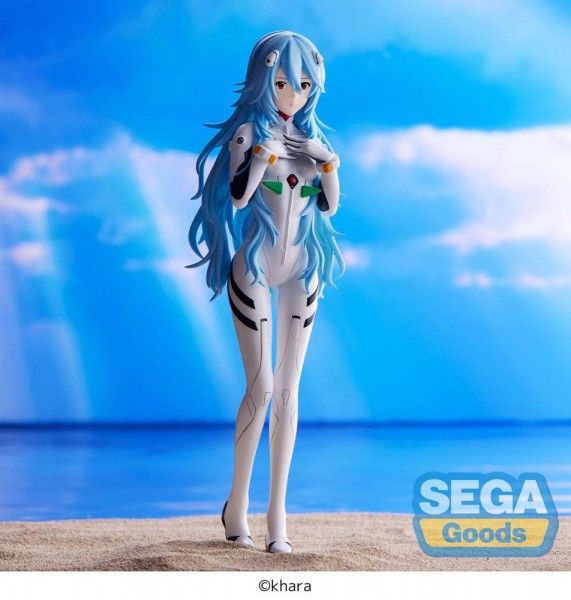 EVANGELION: 3.0+1.0 Thrice Upon a Time - Rei Ayanami Figur / SPM - Long Hair Ver.: Sega