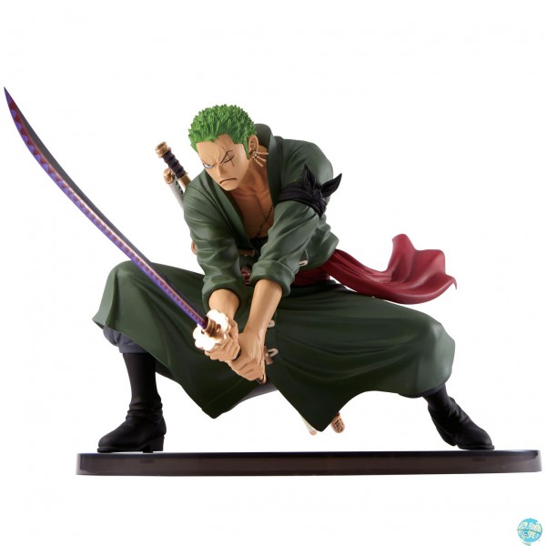 One Piece Zorro Figur Scultures Big Zoukeio 4 : Banpresto