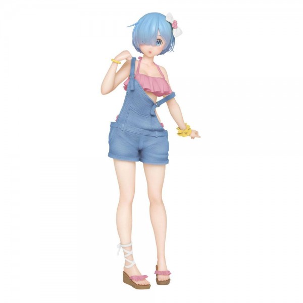 Re:Zero Starting Life in Another World - Rem Figur / Precious Figure - Salopette Swimwear Ver. Renew