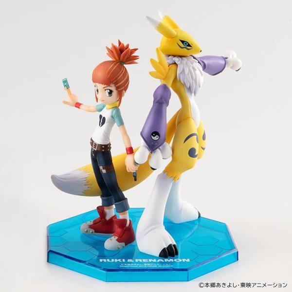 Digimon Tamers - Renamon & Ruki Makino Figuren / G.E.M. Series (Repeat): MegaHouse