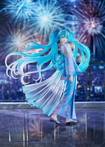 Character Vocal Series 01 - Hatsune Miku Statue / Music & Fire Works Version: Good Smile Company