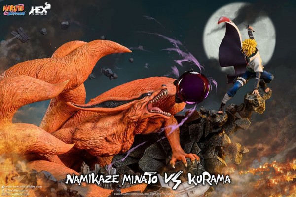 Naruto Shippuden - Namikaze Minato vs Kurama Statue / Battle of Destiny: HEX Collectibles