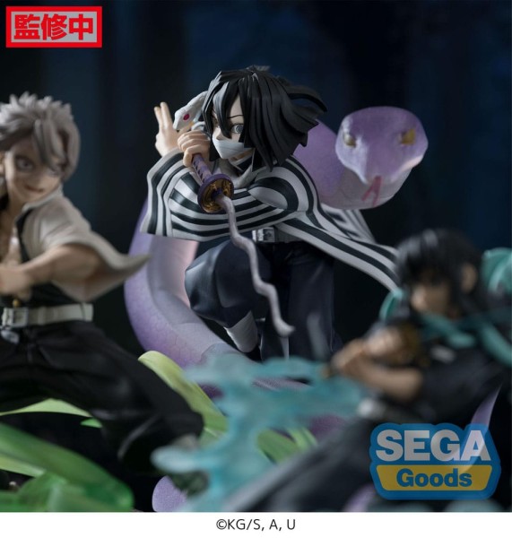 Demon Slayer: Kimetsu no Yaiba - Obanai Iguro Statue / Xross Link Anime: Sega