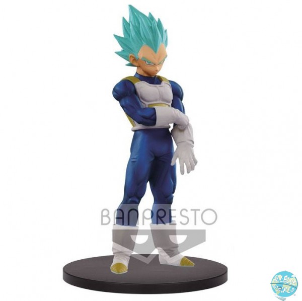 Dragonball Super - SSJ Blue Vegeta Figur - DXF / The Super Warriors Vol. 5: Banpresto