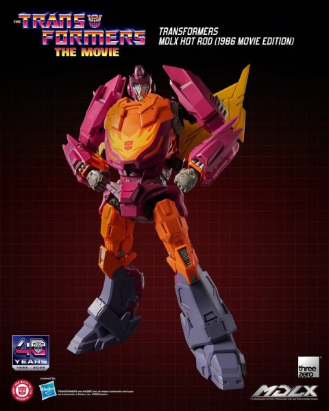 Transformers - Hot Rod Actionfigur / MDLX -1986 Movie Edition: ThreeZero