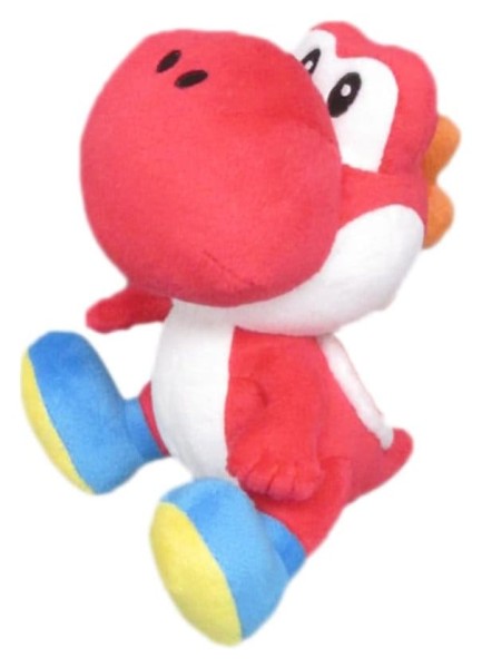 Super Mario - Yoshi Rot Plüschfigur: Sanei