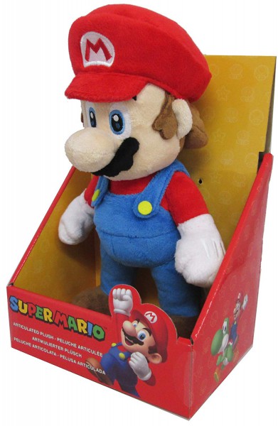 Nintendo - Mario bewegliche Plüschfigur:Together