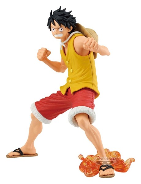 One Piece - Monkey D. Ruffy Figur / Maximatic Plus - Marineford: Banpresto