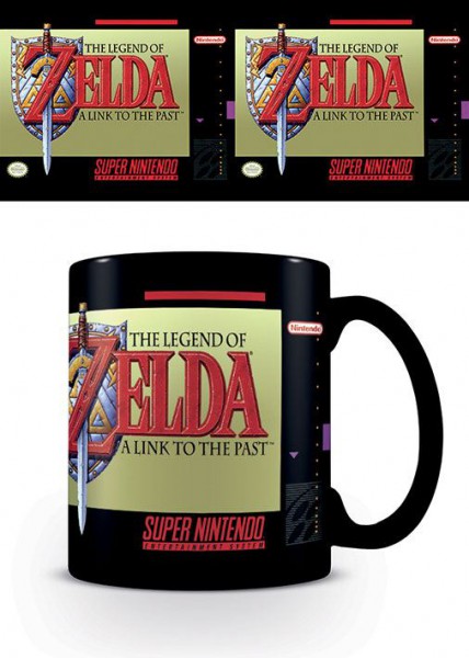 Super Nintendo - Tasse / Zelda A Link To The Past Motiv: Pyramid