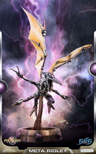 Metroid Prime - Meta Ridley Statue: First 4 Figures