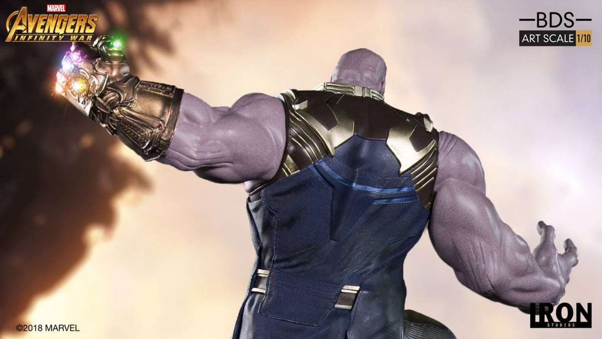 IRON STUDIOS MARVEL Star-Lord 1/10 Statue Avengers Infinity War Titan battle EUR 238,00 - ES