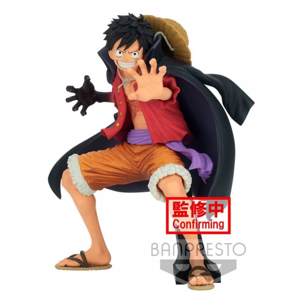 One Piece - Monkey D. Ruffy Figur / King Of Artist - Wanokuni Version II: Banpresto