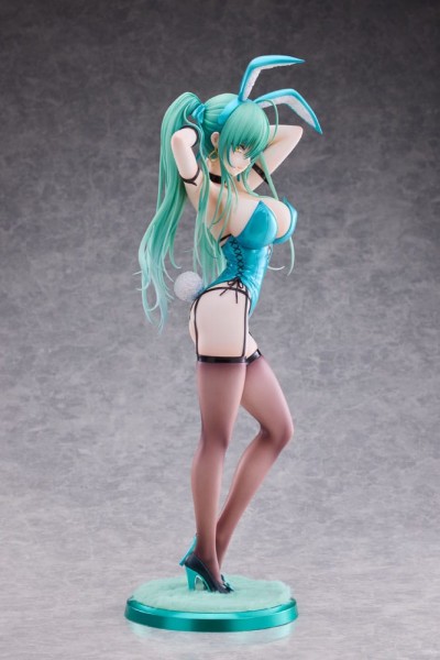 Original Character - Green Twin Tail Bunny-chan Statue: PartyLook