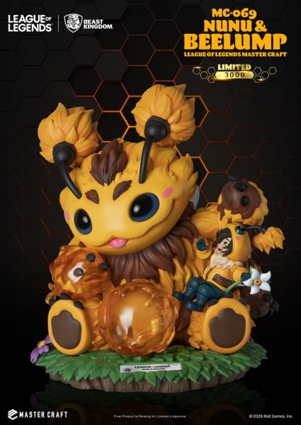 League of Legends - Nunu & Beelump Statue / Master Craft: Beast Kingdom Toys