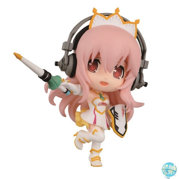 Vocaloid - Super Sonico Minifigur - ChiBi Kyun Chara / Stage Ver.: Banpresto