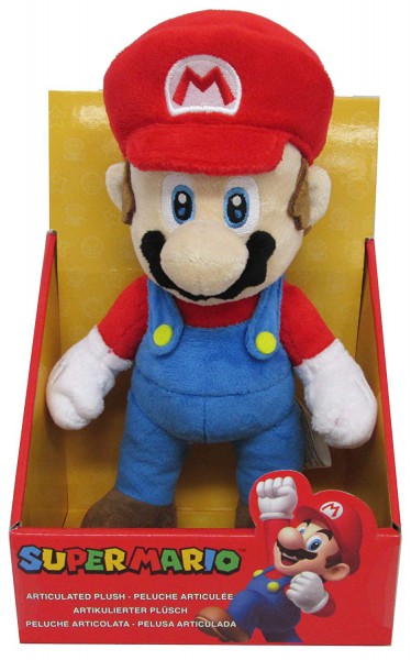 Nintendo - Mario bewegliche Plüschfigur:Together