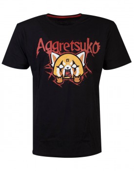 Vorschau: Aggretsuko - T-Shirt Größe L / Motiv Trash Metal: Difuzed Vorschau: Aggretsuko - T-Shirt Größe L / Motiv Trash Metal: Difuzed