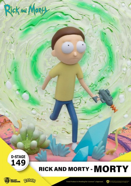 Rick & Morty D-Stage - Diorama Morty Statue: Beast Kingdom Toys