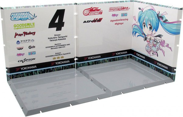 Dioramension - Racing Miku 2019 (Pit D) / Zubehör-Set: PLM