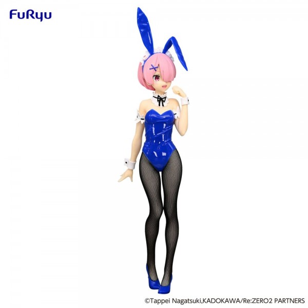 Re:Zero - Ram Statue / BiCute Bunnies - Blue Color Ver.: Furyu