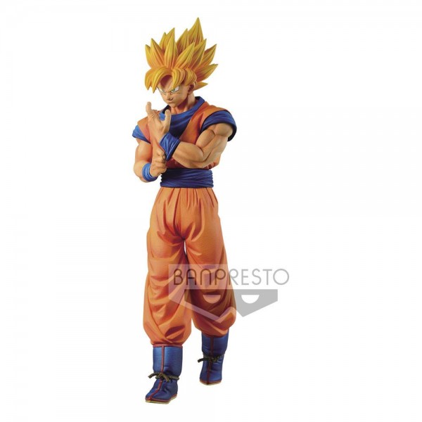 Dragon Ball Z - SSJ Son Goku Figur / Solid Edge Works: Banpresto