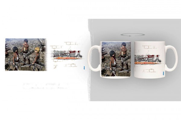 Attack on Titan - Tasse / Trio : Unekorn