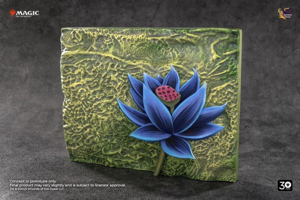 Magic The Gathering Relief - Skulptur Black Lotus Previews Exclusive: Gatherers Tavern