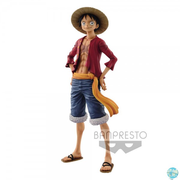 One Piece - Ruffy Figur - The Grandline Man / Grandista: Banpresto