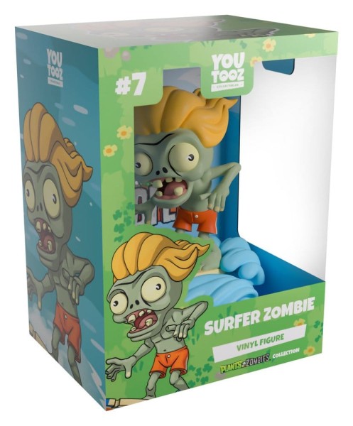 Plants vs. Zombies - Surfer Zombie Vinyl Figur: Youtooz