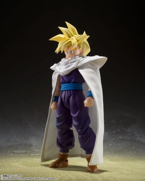 Dragon Ball Z- SSJ Son Gohan Actionfigur / S.H. Figuarts - The Fighter Who Surpassed Goku: Tamashii