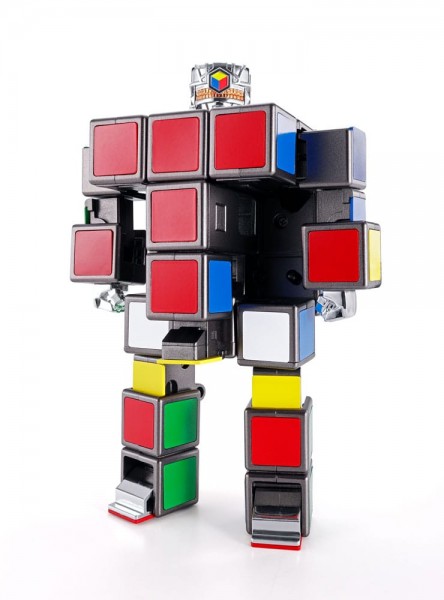 Rubik´s Cube Soul of Chogokin Diecast - Rubik´s Cube Robo Actionfigur: Bandai Tamashii Nations