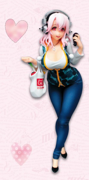 Super Sonico - Super Sonico Figur/ Shopping Version: Furyu