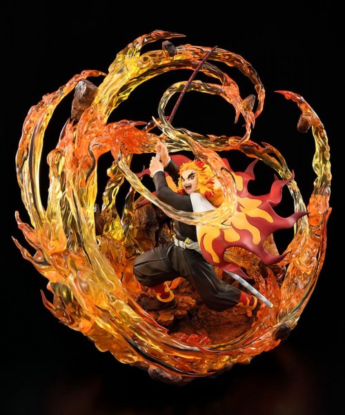 Demon Slayer Kimetsu no Yaiba - Kyojuro Rengoku Statue / DX Version: Bell Fine