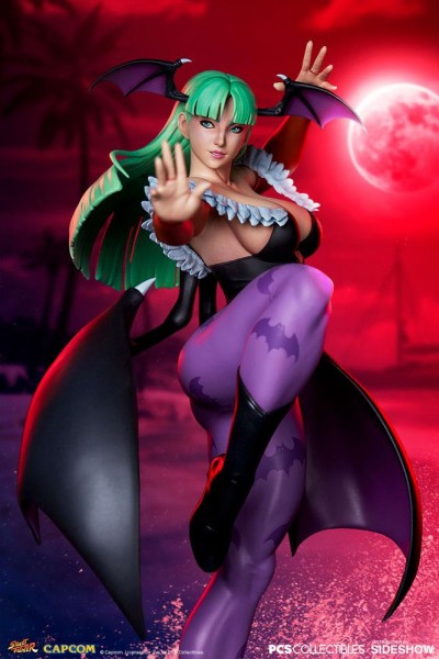 Street Fighter Ultra - Chun-Li: Morrigan Statue: Pop Culture Shock