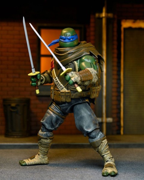Teenage Mutant Ninja Turtles -The Last Ronin - Leonardo Actionfigur / Ultimate First to Fall: NECA