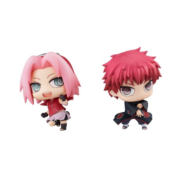 Naruto - Sakura & Sasori Minifiguren 2er-Set / Chimimega Buddy Series: MegaHouse