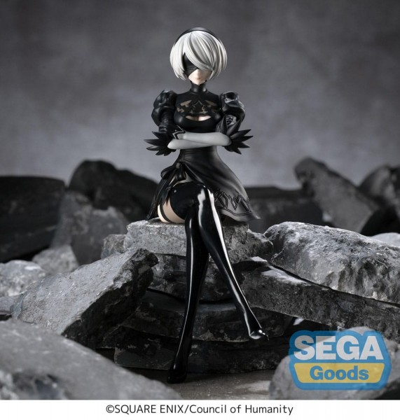 NieR:Automata Ver1.1a - 2B Statue / PM Perching: Sega