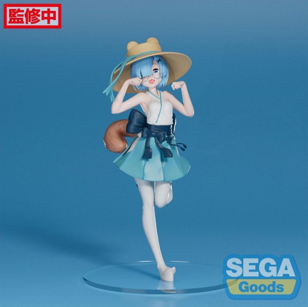 Re:Zero Starting Life in Another World Luminasta - Rem Pom Poko Raccoon Dog Statue: Sega