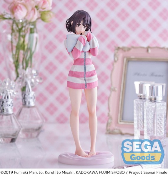 Saekano the Movie: Finale - Megumi Kato Statue / Pajamas Ver. - Luminas: Sega