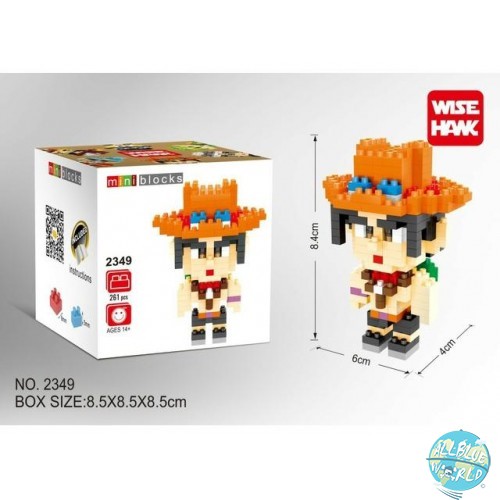 One Piece - Ace - Mini Blocks No.2349: Wise Hawk