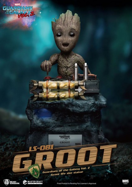 Guardians of the Galaxy - Baby Groot Statue: Beast Kingdom Toys