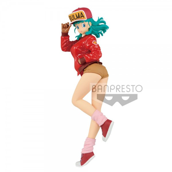 Dragon Ball - Bulma Figur / Glitter & Glamours - Red Version: Banpresto