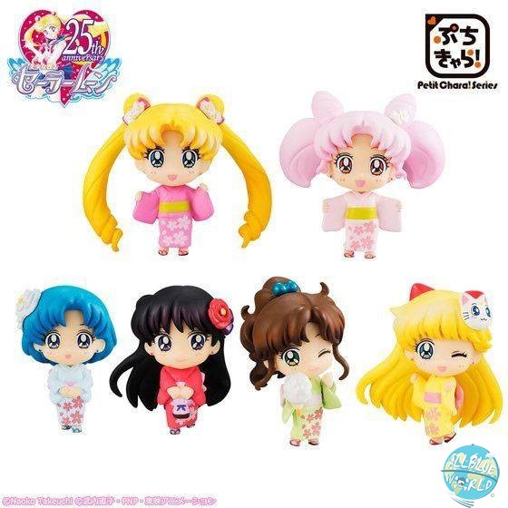 Sailor Moon - Minifiguren 6er-Pack - Petit Chara / Cherry Blossom Festival: MegaHouse