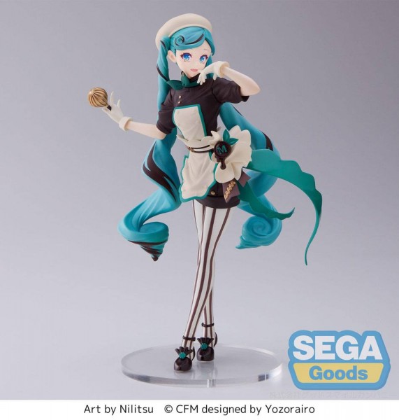 Hatsune Miku - Hatsune Miku Figur / Luminasta - Bitter Patissier Version: Sega