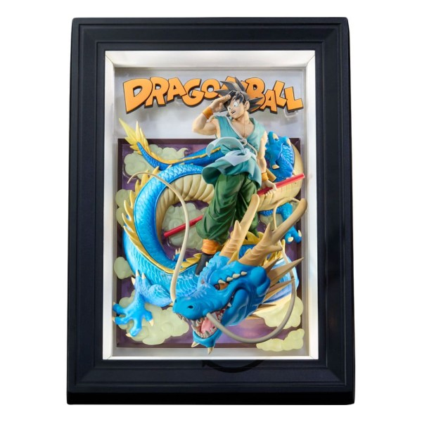 Dragon Ball - Son Goku & Dragon3D Relief-Bild / Tamashii Art : Tamashii Nations