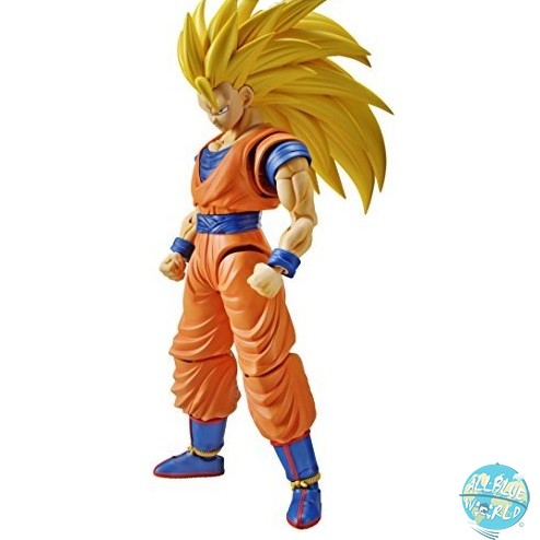 Dragonball Z - Super Saiyan 3 Son Goku Model Kit - Figure-rise Standard Plastic Model Kit: Bandai