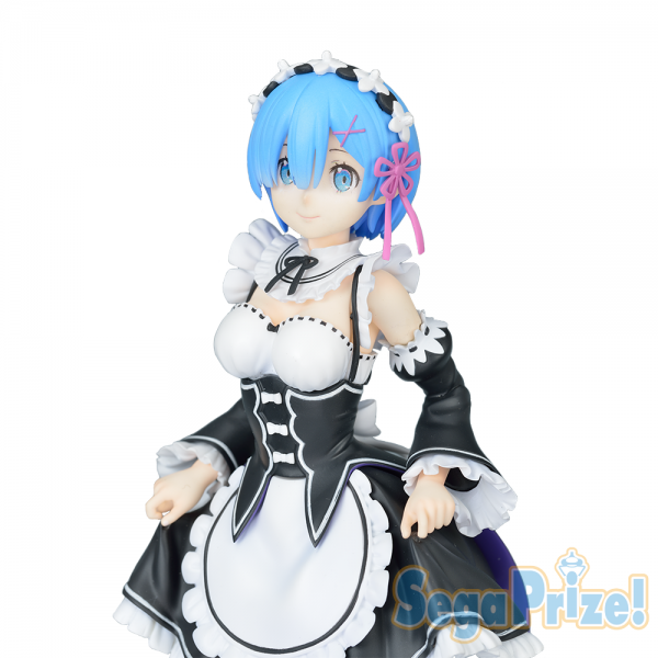 Re:Zero Starting Life in Another World - Rem Figur / PM Figure - Curtsey Version: Sega